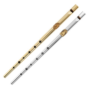 镀22K金 爱尔兰哨笛 Clarke克拉克 苏格兰专业锡笛演奏级D调C调