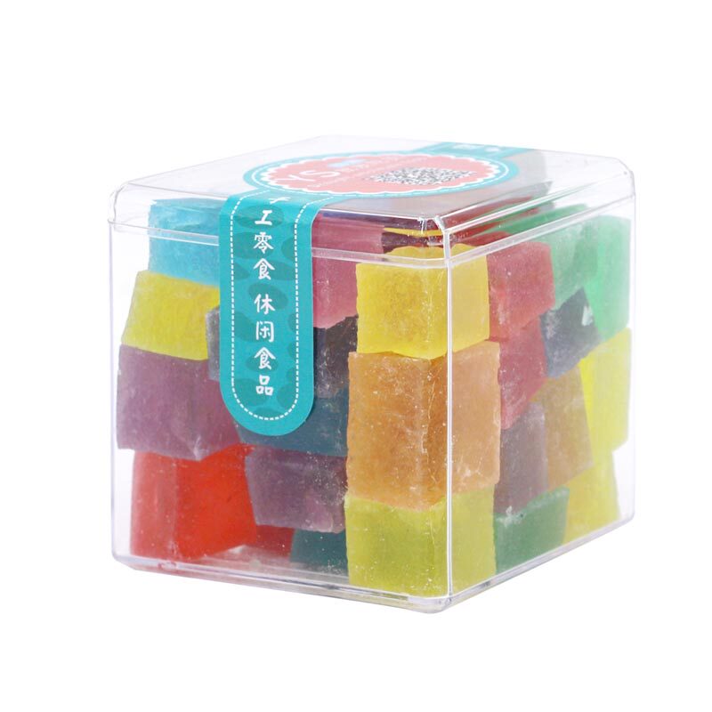 网红琥珀糖韩国超大咀嚼声控手工创意高颜值少女心零食水晶宝石糖