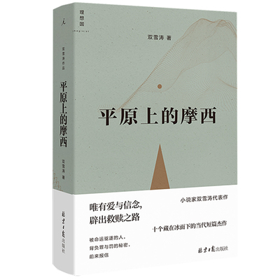 理想国正版 平原上的摩西 双雪涛著含我的朋友安德烈短篇刺杀小说家 飞行家 猎人 聋哑时代 翅鬼 周冬雨 刘昊然主演电影原著小说书