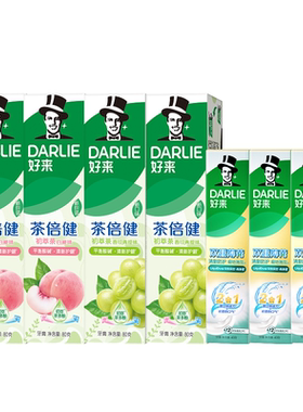 好来果味含氟清新口气初萃茶牙膏