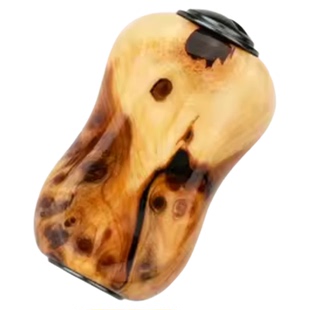 池刃实木改装握丸纺车轮水滴轮天然黑柿黄金檀鱼线轮DIY路亚配件