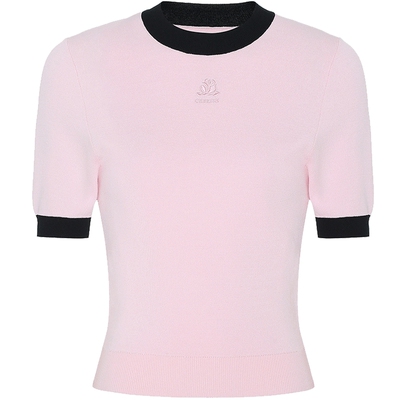 FivePlus圆领款套头修身针织衫