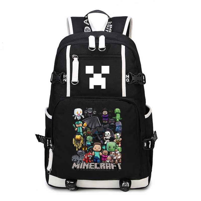 游戏周边书包我的世界学生中小男女学生个性双肩背包二次元电脑包