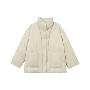 郑买买 泡泡糖 2025新款秋冬时尚简约基础百搭保暖轻装滑羽绒服女