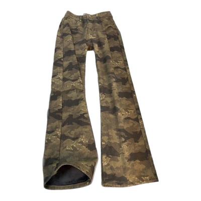 美式复古vibe迷彩牛仔裤男款秋冬