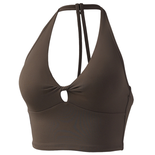 耐吉奥瑜伽服套装女美拉德细肩带美背运动背心高腰收腹健身短裤