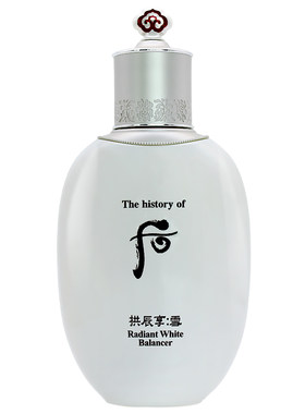 韩国后拱辰享雪美白水乳单品护肤