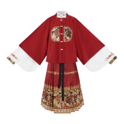 花朝记明制秋冬蛇年生肖新年汉服