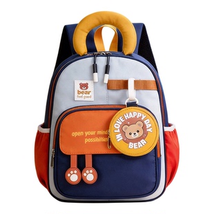 儿童背包春游外出轻便幼儿园书包男童女宝可爱多巴胺小学生双肩包
