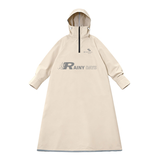 人车分离双人雨衣电动车亲子接送神器单人全身防暴雨加厚加大雨披