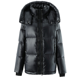 combo/康博秋冬季新款连帽羽绒服90绒短款防风外套女款休闲百搭