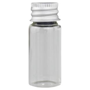 铝盖胶塞小瓶透明玻璃瓶密封瓶子棕色创意许愿瓶胶囊瓶包装收纳瓶