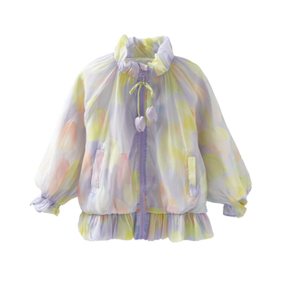 MOMOCO/玛米玛卡女童外套2026春季新款儿童洋气时尚百搭韩版童装