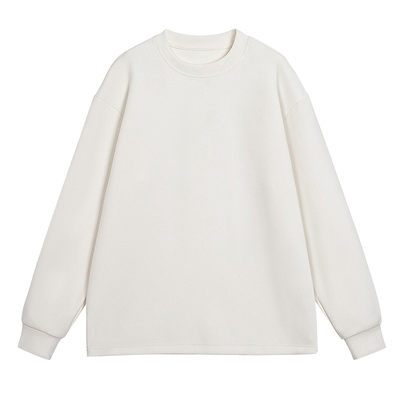 圆领打底长袖德绒t恤卫衣内搭