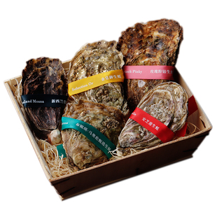 空运进口法国生蚝鲜活牡蛎 生蚝体验装 5只装 海鲜拼盘