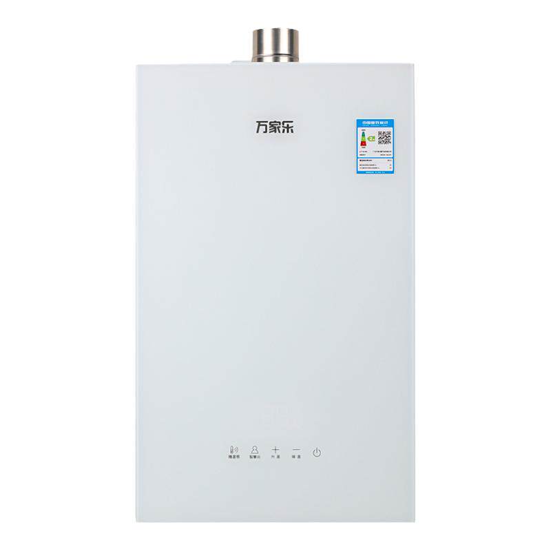 万家乐16L5(F)燃气热水器天然气全景屏玻璃面板智慧浴变频恒温