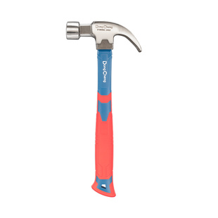 东成圆头锤羊角锤加厚防滑胶柄家用手动工具锤抗弯防锈木工起钉锤