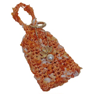 原创25年冬国潮编织蔚来可用电动汽车钥匙nfc门禁卡套 心想事橙