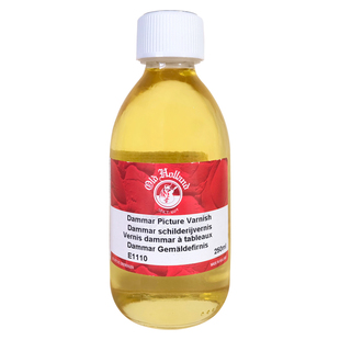 荷兰进口Old Holland老荷兰绘画用达玛亮光油达玛上光油 E1110
