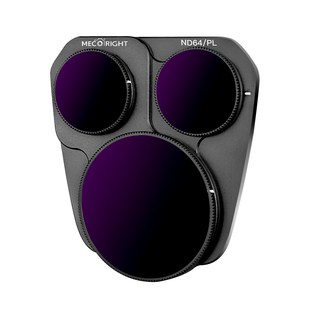 MECO美高适用DJI大疆御mavic3/4pro滤镜无人机配件专业航拍机CPL偏振镜ND8/64/1000减光镜UV保护镜抗光害滤镜