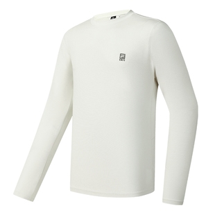 FILA 斐乐官方运动长袖T恤男2025年秋季新款秋季新款健身速干衣