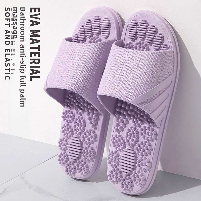 按摩拖鞋女士室内家居脚底穴位足疗浴室洗澡防滑家用凉拖鞋女夏季