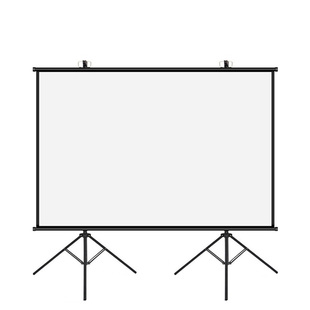 支架幕布100寸120寸150寸投影幕布家用投影仪幕布投影家用免打孔投影布幕布支架100寸幕布支架可移动投屏幕布