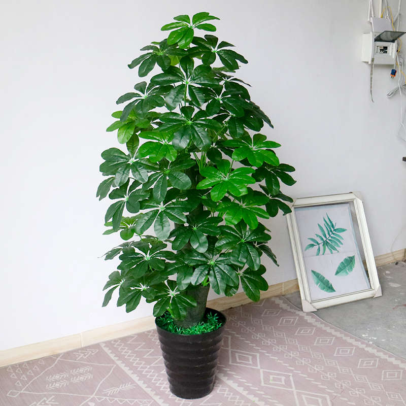 招财树仿真绿植仿生仿真盆栽客厅室内花假树摆设造景大型塑料盆
