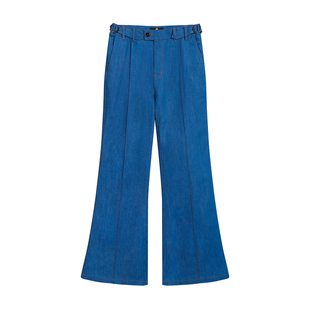 PUBLIC RADIO｜RAW DENIM 西部牛仔高腰喇叭裤日本原牛嬉皮士系列