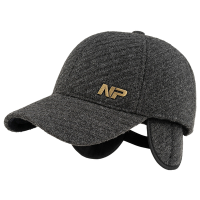 护耳可收保暖帽子男款中老年冬季