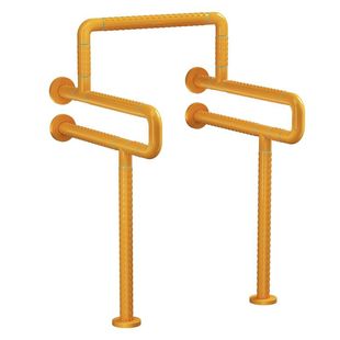 无障碍卫生间马桶扶手老人安全残疾人厕所浴室坐便器防滑折叠移位