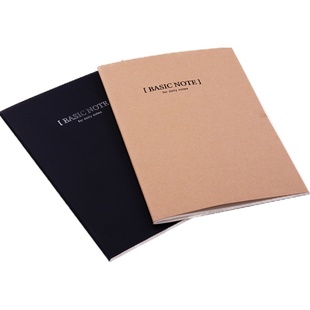 6本得力牛皮纸缝线本笔记本子学生文具纸加厚复古简约A5记事本商务古风车线本软抄本大学生小清新批发B5