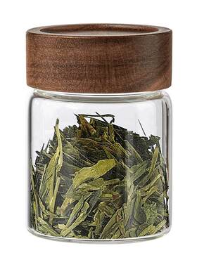 食品级玻璃密封罐茶叶罐