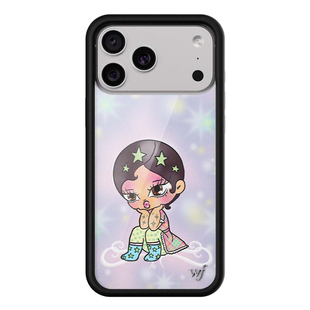 Vanilla Mace x Wildflower 联名手机壳适用苹果iPhone18/17/16/Pro/Max硬壳全包防摔保护套时尚复古wf卡通