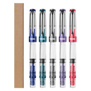 官方旗舰店TWSBI三文堂克莱因蓝钢笔钻石580alr系列活塞吸墨式笔学生成人书写练字钢笔男女生礼物商务办公笔