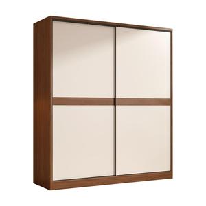 中古风衣柜家用卧室收纳推拉门