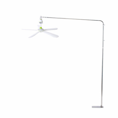 新款升级不锈钢落地式小吊扇支架
