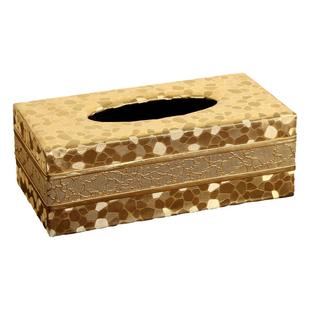 皮革纸巾盒欧式居家抽纸盒宾馆酒店专用餐巾纸盒车用创意纸抽盒木