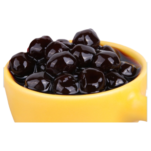 叹生活快煮珍珠奶茶琥珀波霸珍珠粉圆豆奶茶甜品店专用原配料500g