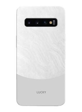 极简风适用三星S10手机壳galaxys10+新款S10E硅胶10十samsungs套plus防摔10加SM4G5G104G105G简约撞色高级感