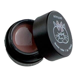 日本ANNUUM美甲新品yuko联名base裸色肌底色胶自然莹润甲油胶