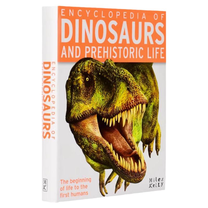 英文原版 Encyclopedia of Dinosaurs 儿童百科全书 恐龙 数据翔实 图文简明 全彩插图 384页 9岁+ 青少年课外英语百科科普读物