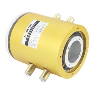 过孔中空气动滑环360度回旋接头通孔旋转接头水管蒸汽管液压滑环