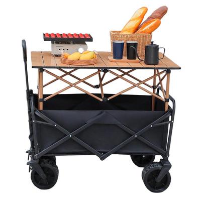 摆摊地摊小推车可折叠户外露营车