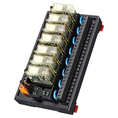 8路和泉中间继电器模组24V