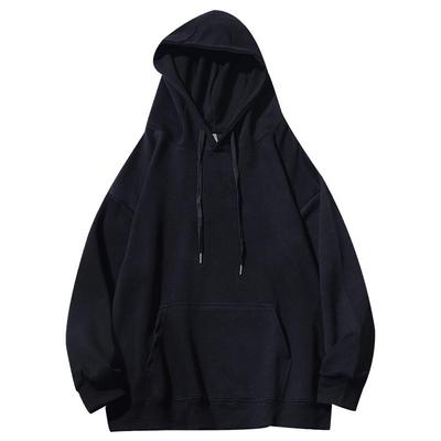 320g重磅纯色卫衣男连帽秋季帽衫