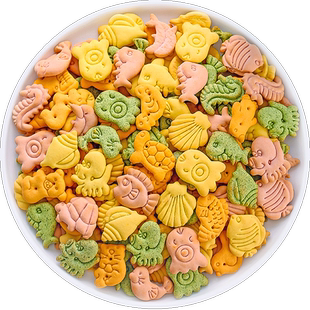 健元堂儿童饼干宝宝健康营养零食无添加蔗糖动物小吃单独小包装