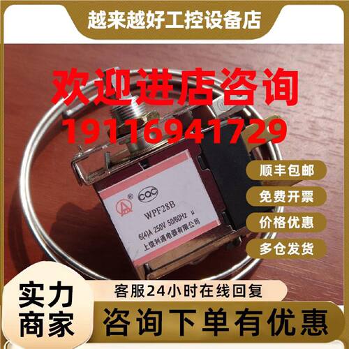 议价冰箱 WPF28B 温控器 中间安装 二插脚 冰柜温控 探头40cm-3米