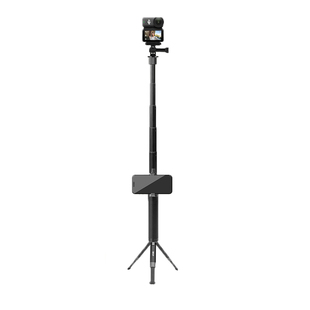 运动相机手持杆适用DJI 大疆Nano拇指运动相机支架延长杆隐形磁吸快拆自拍杆户外旅游便携Vlog拍摄落地三脚架
