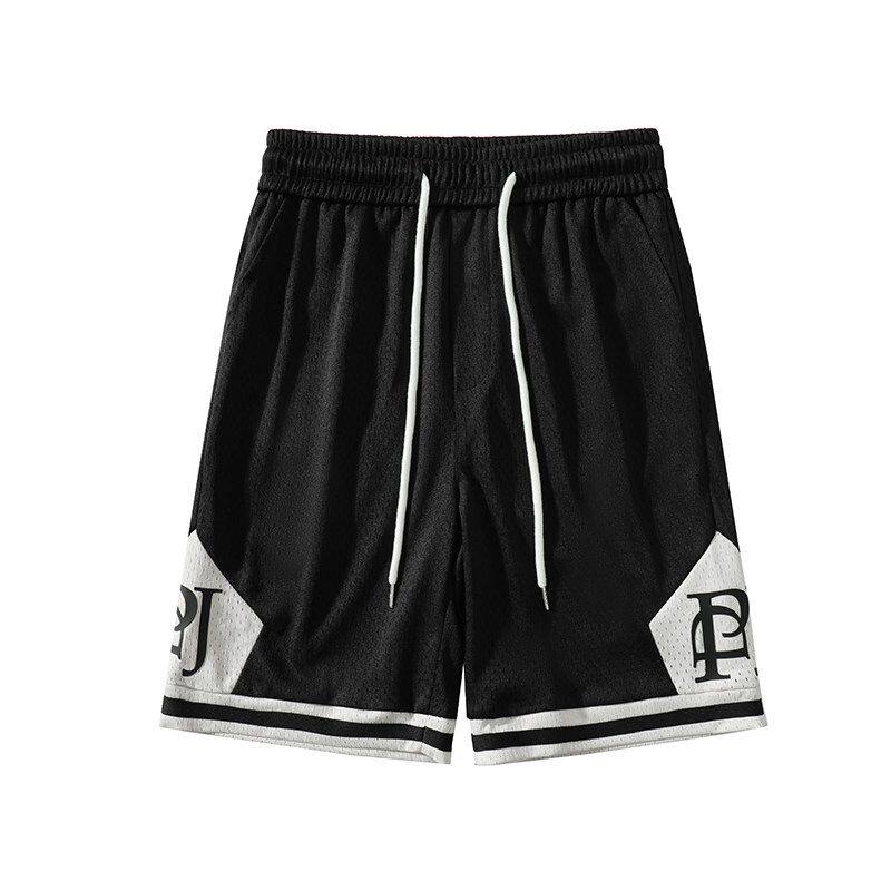 篮球短裤男女生夏季新款时尚百搭运动五分裤帅气潮流休闲风中裤子